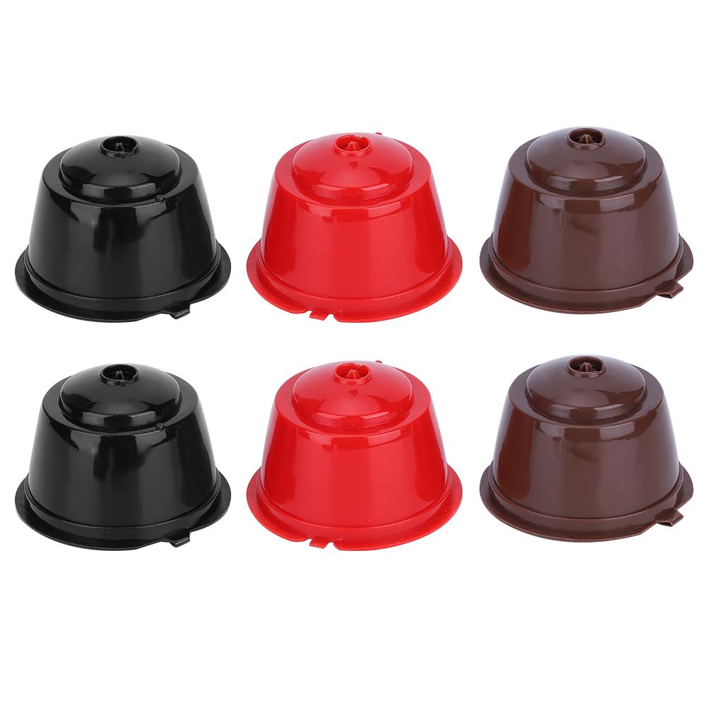 Многоразовая заправляемая кофейная капсула с фильтром-чашкой и набором ложек-кистей для кафе Dolce Gusto