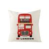 Nordic British Style Printed Throw Pillow Covers Polyester Sofa Cushion Cover For Home Use Living Room And Bedroom Headboard