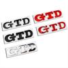AABIP1 3D Metal Letters GTD Logo Car Rear Trunk Boot Emblem Badge Sticker Decals for Volkswagen VW Golf 7 6 5 4 MK2 MK4 MK5 MK6 MK7