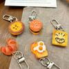 Car Keychains Simulation Food Keychain Toast Burger Keychain Funny Food Series Pendant  Men