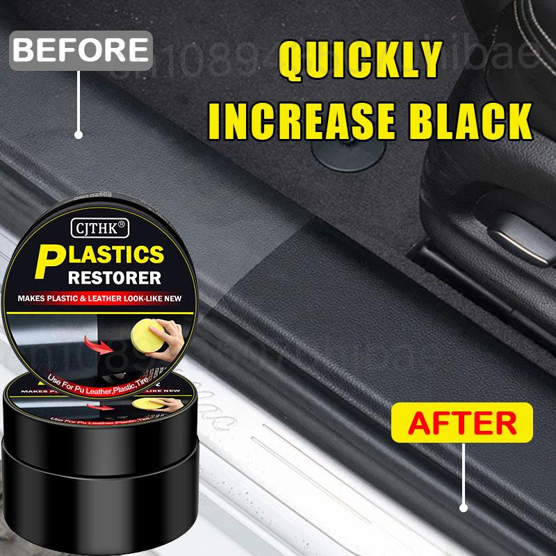 Car Plastic Restorer Back To Black Gloss Auto Interior Leather & Panel Renewal Wax Coating Agent Auto Polish And Repair Coating