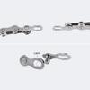 Chain Link Connector Metal Tensile Break-Proof Bike Chain Buckle Easy Disassembly Bike Chain Buckle for 8/9/10/11/12-Speed Chains