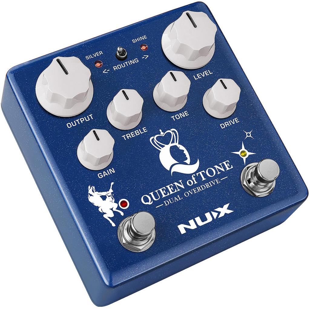 NUX Queen of Tone Dual Stack Overdrive Pedal