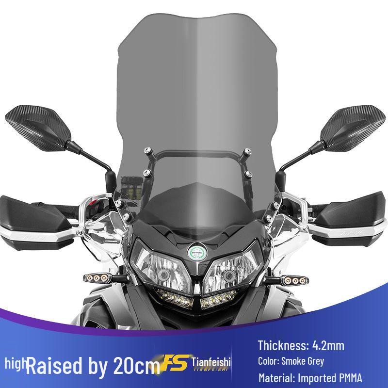 Аксессуар: Повышенное ветровое стекло для Benelli Jinpeng TRK502/502X
