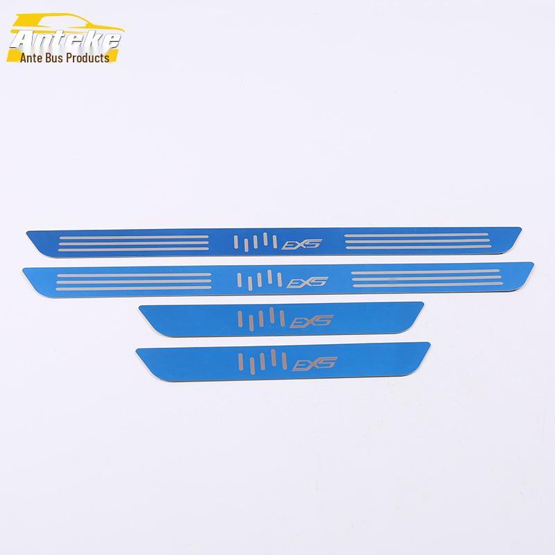 19 EX5 Накладка на порог двери и бампер, защита от царапин, яркая декоративная полоса