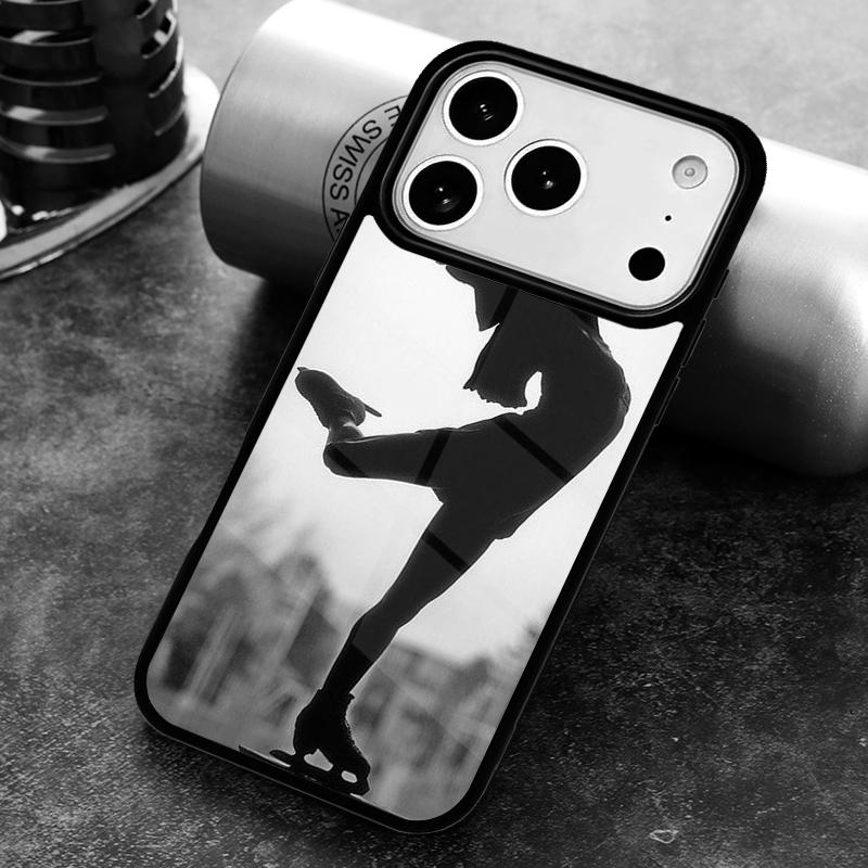 Чехол для телефона с изображением фигурного катания и танцев для iPhone 17 16 15 Pro Max Air 14 13 12 11 Plus Ударопрочный чехол