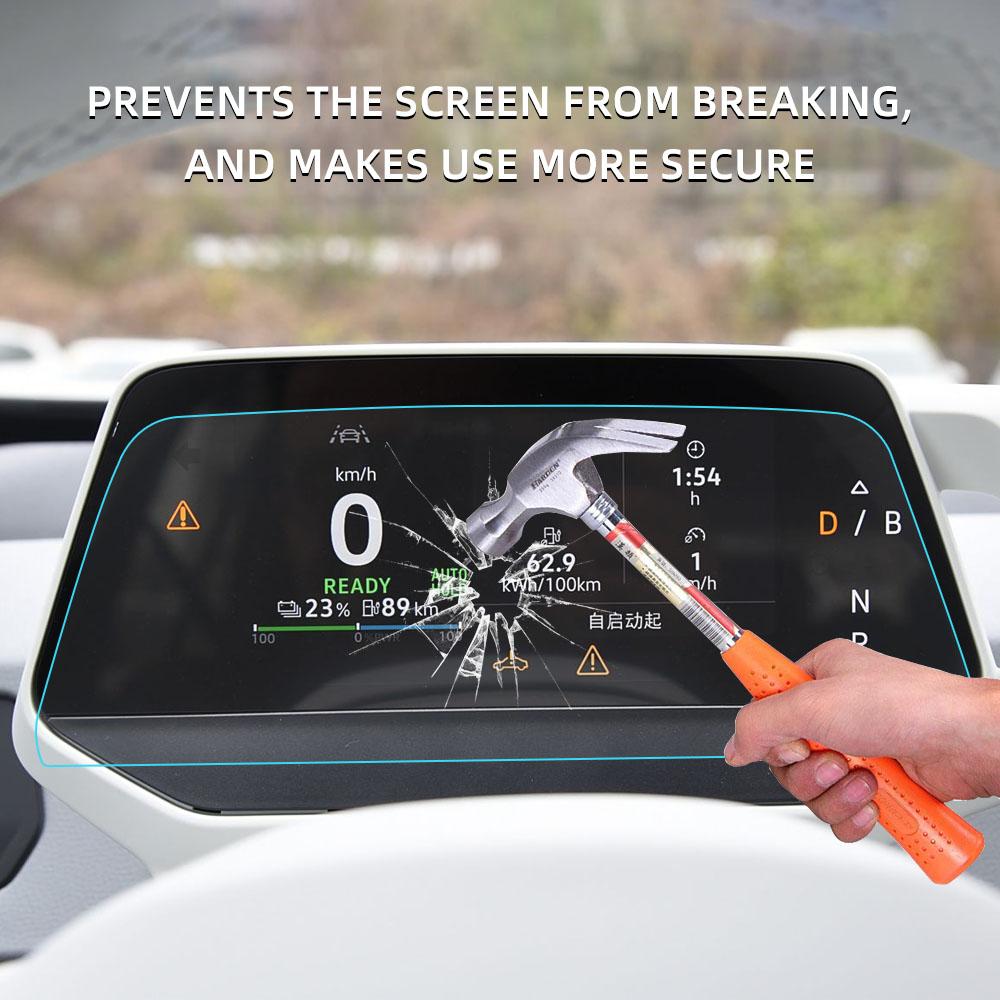 For Volkswagen ID.3 ID.4 ID3 ID4 2020-2025 ID.5 ID.6 ID Buzz Car Instrument Dashboard Screen Protector HD Tempered Glass Film