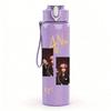 1PC Rock Band Member Portrait 750ml sports water bottle leakproof straw lid outdoor office home