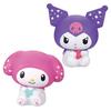 Sanrio Characters SOFMALLOW My Melody Kuromi Anniversary Set [BANDAI] &