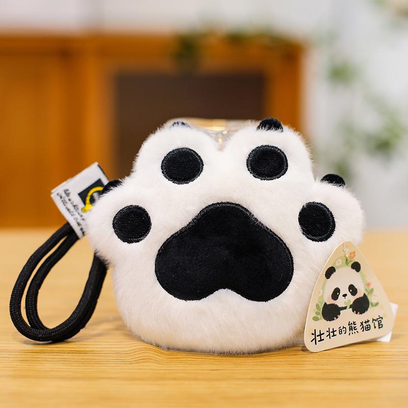 Плюшевая Панда Кукла Брелок для Рюкзака Брелок Подвеска