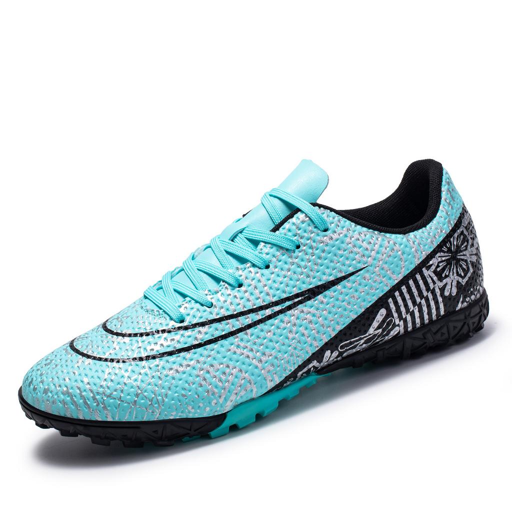 Футбольные бутсы с низким верхом Tf Broken Nails Искусственный газон AG Nails Кожаные ноги Мальчики и Девочки Дети Молодежь Студенты Тренировочные Кроссовки