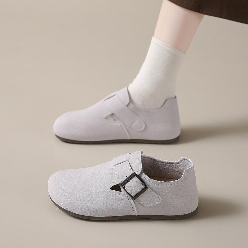 Туфли Boken матовые, плоские, одна педаль, мягкое дно, мягкая поверхность, удобные, уродливые, милые, японские ретро-туфли Boken, одиночные туфли ZY8583