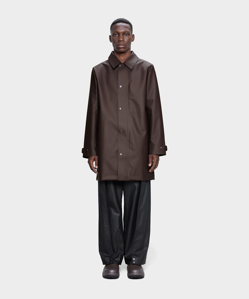 RAINS Nara Long Jacket - Bark