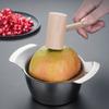 Овощечистка для граната с чашей, прочный инструмент для извлечения граната, легкое приспособление для извлечения, нескользящее основание, кухонный гаджет для гранатов