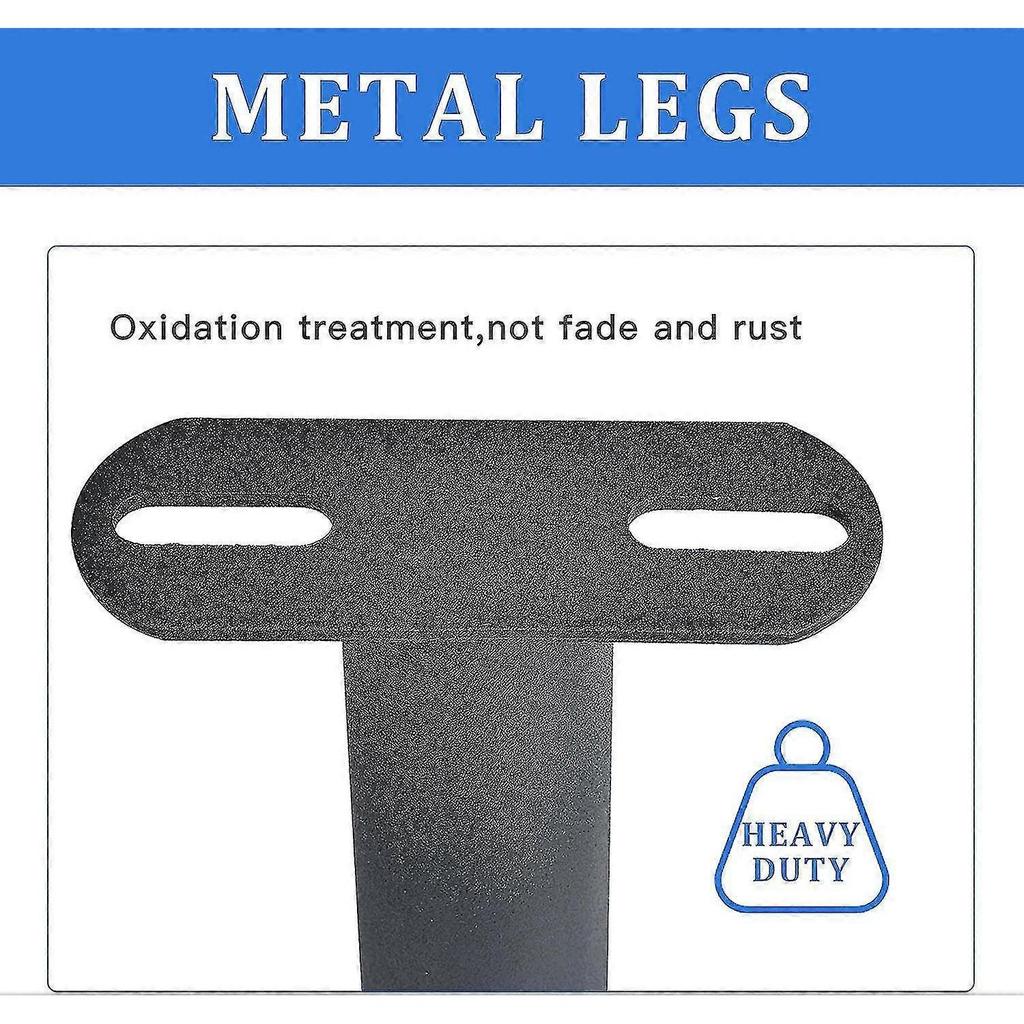 Metal Furniture Legs, Adjustable Round Bed Sofa Desk Cabinet Foot Legs