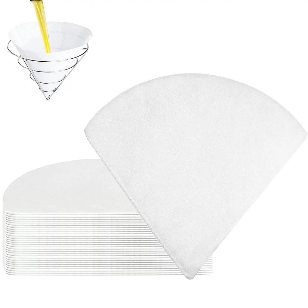 Набор фильтров для кленового сиропа Фильтры для масла для фритюрниц Нетканые фильтрующие конусы Конусы для фильтров для кулинарного масла Для кухни Рестораны Кафе Грузовики с едой Гостиницы