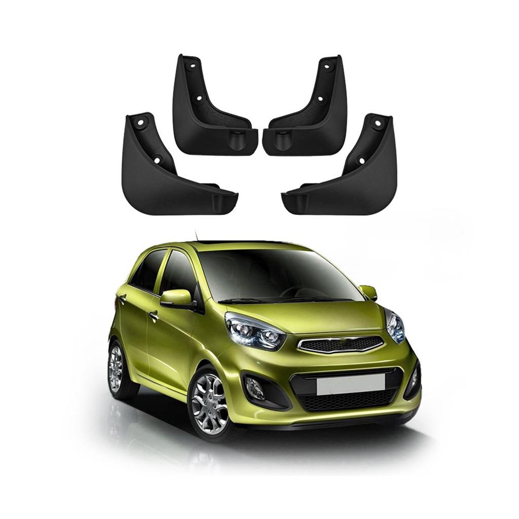 4 шт. автомобильные брызговики для Kia Picanto 2011-2018, брызговики, брызговики на крыло, брызговики