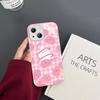 Кавайная Милая Кролик M-MolangS Аниме Для IPhone 14 13 12 Mini 11 Pro XS Max X XR 14 Plus Закаленное Стекло Чехол