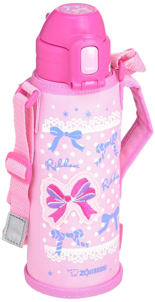 Бутылка для воды Zojirushi Zojirushi с трубочкой из нержавеющей стали 520 мл розовая SD-CB50-PA