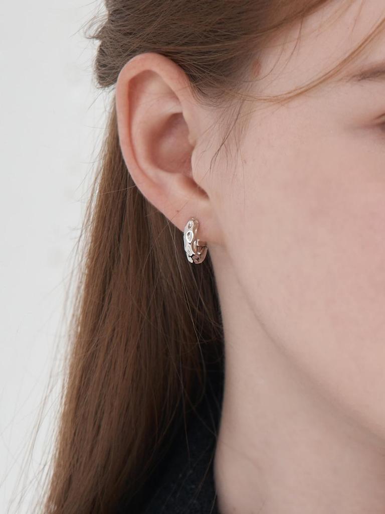 925 Silver Unique Ballroom One-Touch Earrings GISVEE155