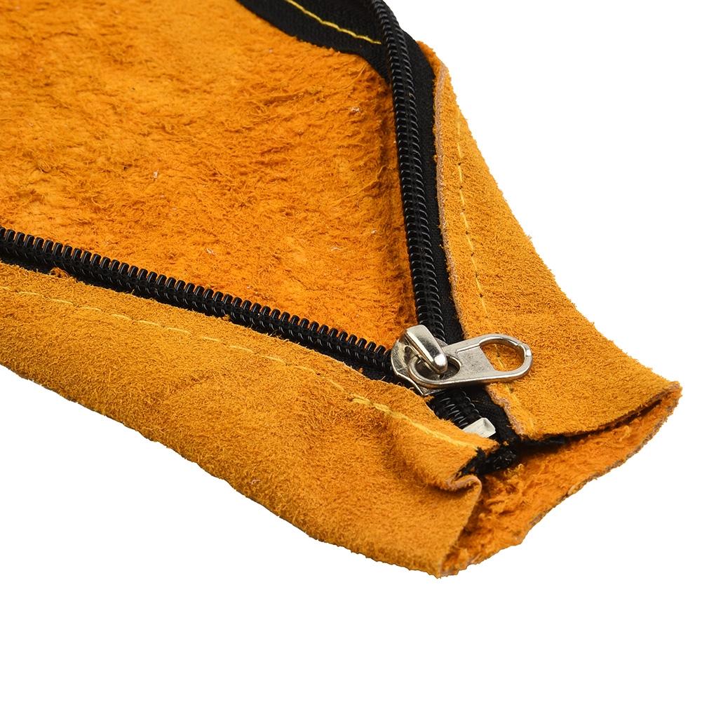 Чехол для кабеля горелки TIG для сварки, кожаная защита шланга