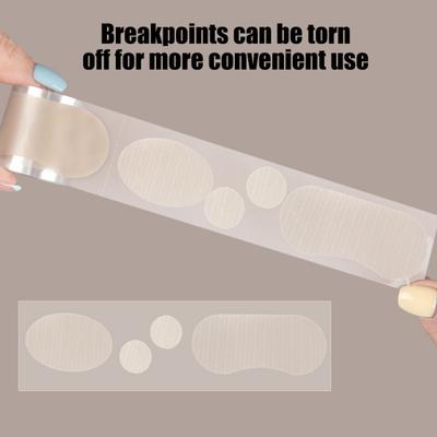 Невидимая наклейка на пятку Водонепроницаемая износостойкая защита пятки Самоклеящаяся наклейка для ухода за ногами на высоких каблуках Предотвращение появления мозолей на пятках