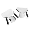 Stainless Steel Single-Handle French Fry Shovel - Ideal for Burger Shops