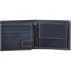 Мужской кошелек из натуральной кожи - стандартный размер  (7 слотов для карт)