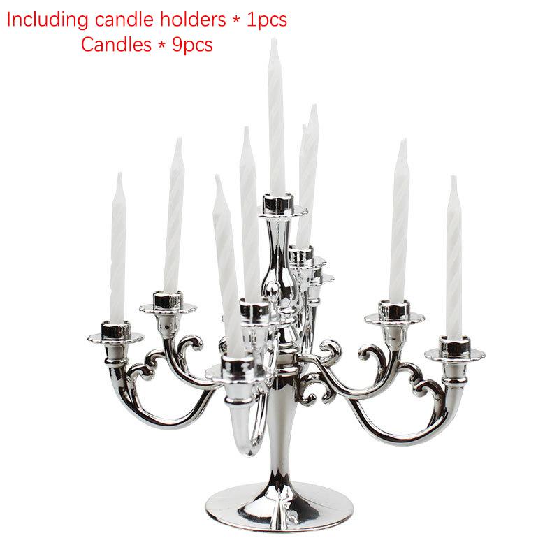 Ins Стиль Ретро Европейский Роскошный Торт Украшения Подсвечник Выпечка День Рождения Вечеринка Свадьба Маленький Вставной Модуль Принадлежности Тема Девушка