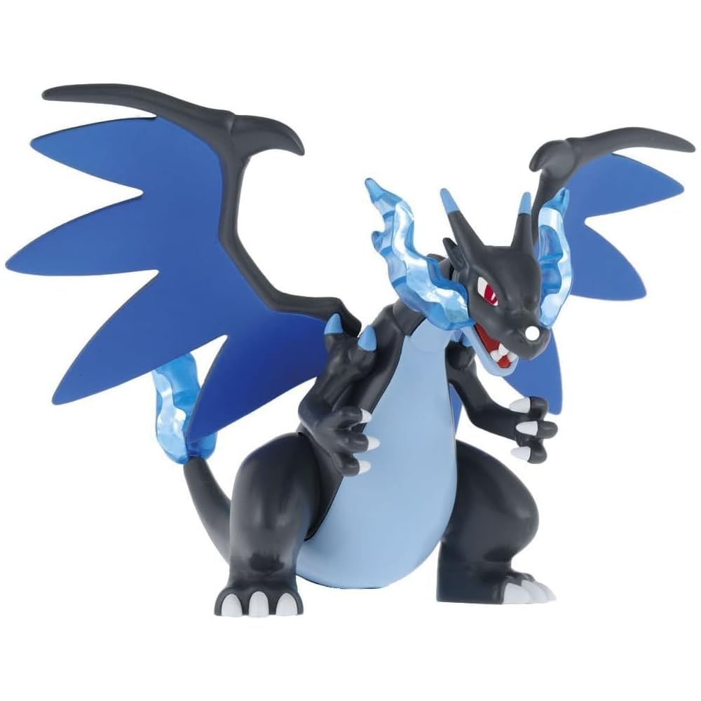 Коллекция Pokemon Plamo Серия Select Мега Чаризард X Готовая к сборке модель