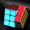 3x3 скоростной куб магнитный зеркальный без наклеек магический куб головоломка игрушка для обучения игрушка для детей с отражением, соревнование, (Оборудованный магнит)