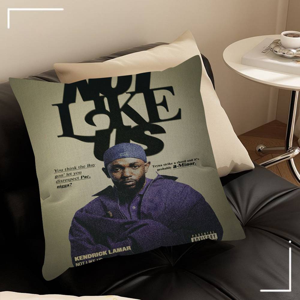 Kendrick Lamar Cushion Cover Inches Farmhouse Decor Home Throw Pillow Covers For Couch Decorations