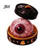 Halloween Party Favors 1/5/6Pcs Dumpling Squeezing Toy with Steamer, Pumpkin Ghost Eyeball Skeleton Bun Stress Relief for Kids Adults,