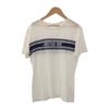143T04A4043_X0200 S Short Sleeve T-shirt White Cotton Mens