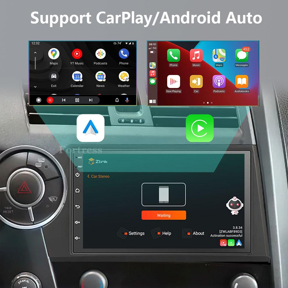 Автомобильное радио Android 12 Carplay GPS 4G для Ssangyong Kyron Actyon 2005 2006 2007 2008 2009 2010-2013 Bluetooth мультимедийный проигрыватель