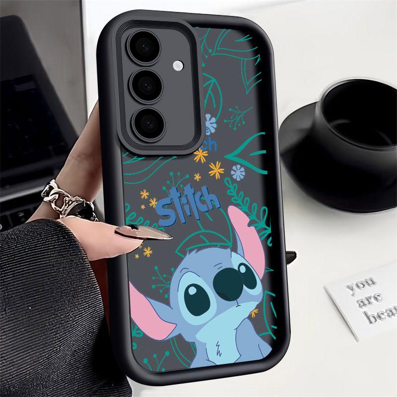 Чехол Stitch Anime S26 Ultra для Samsung Galaxy S26 S25 S24 S22 S23 Ultra S21 Plus S20 S25 FE Защита камеры Мягкий чехол