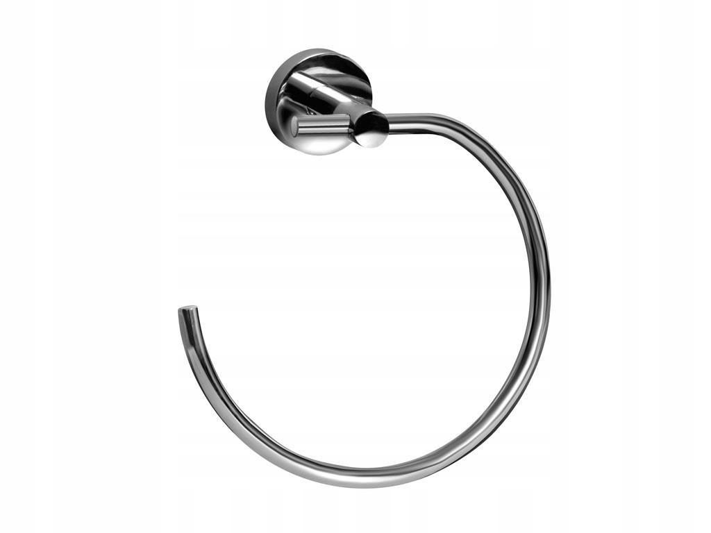 Bisk Round Peg Hanger Silver 1 Pc