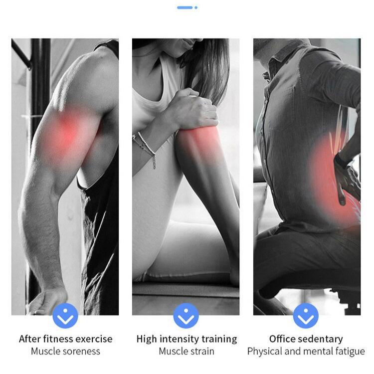 Терапевтические массажные пистолеты, стимулятор мышц, релаксация, перезаряжаемый массажер для глубоких тканей