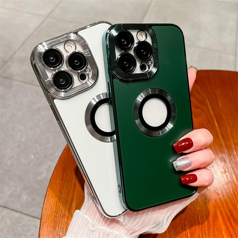 Противоударный чехол для телефона с защитным покрытием для линз для Iphone 14 13 12 11 Pro Max 14 Plus 11, бампер с отверстием для логотипа, задняя крышка для деловых девушек