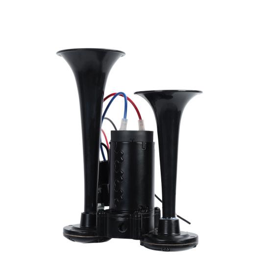 Супер громкий двойной электрический комплект звуковых сигналов с компрессором, водонепроницаемый, нержавеющий, простая установка, комплект воздушных звуковых сигналов для автомобиля, внедорожника