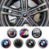 4Pcs 56mm 60mm 65mm Car Wheel Center Hub Caps Stickers Badge Accessories For BMW E46 E39 E87 E90 E28 E53 E30 E60 E34 E36 E61 E62