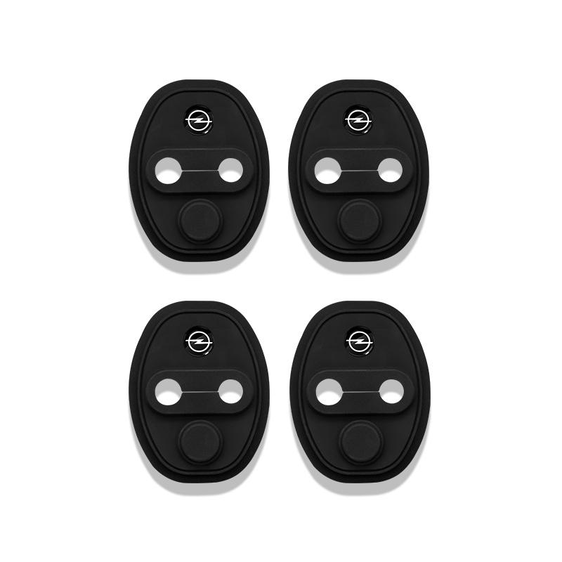 4pcs Car Styling Auto Protect Door Lock Cover Stickers Accessories Case For Opel Insignia Astra Antara Meriva Zafira H G Corsa