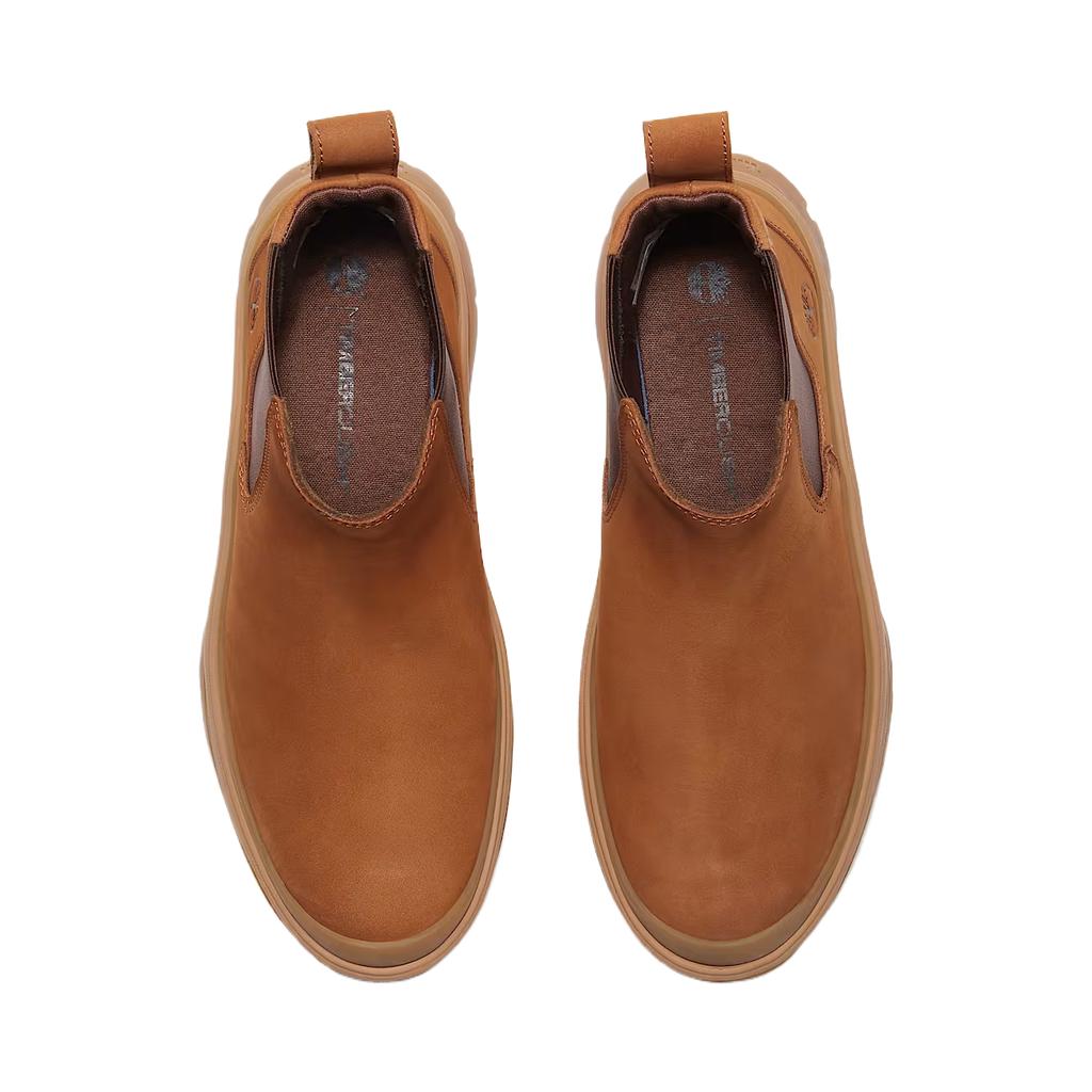 Timberland Roxie Lane Кожаные Удобные Классические Модные Трендовые Ботильоны Челси Женские ботинки Коричневые TB0A28XMEM7