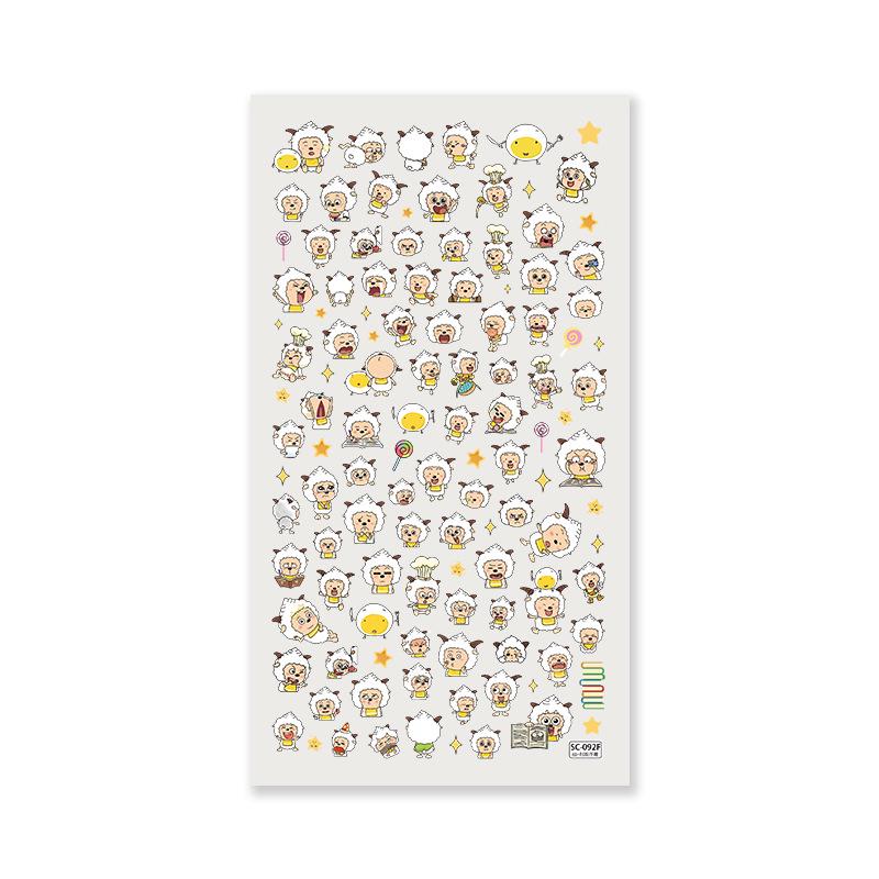 Оригинальная мультяшная наклейка «Небо» для DIY-декора чехлов для телефона и планшета