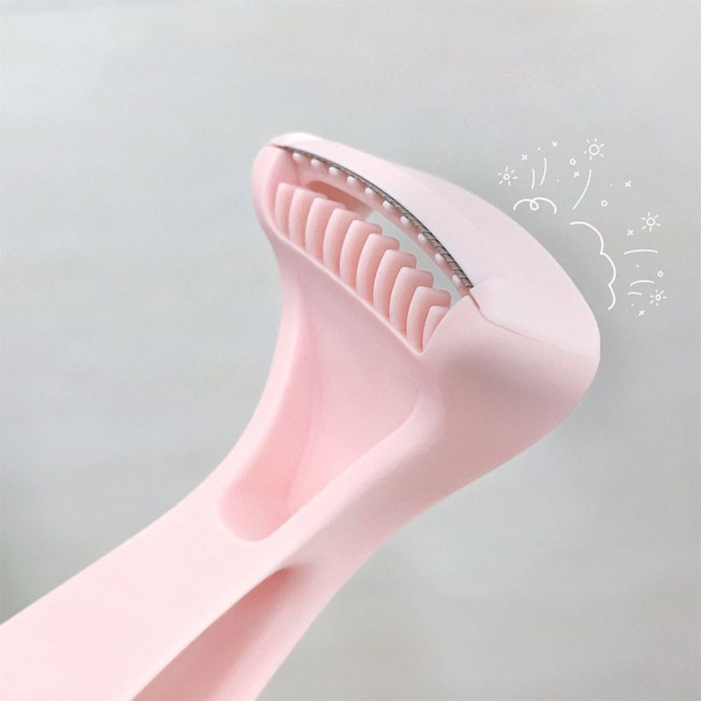 Светлый цвет Треугольник Удаление волос Неиндукционный триммер для ног Бритье волос на теле