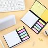 Repositionable and Writable Stick Index Tabs Book Tabs Flags Adhesive Page Markers, Colorful Stick Tabs for Notebooks