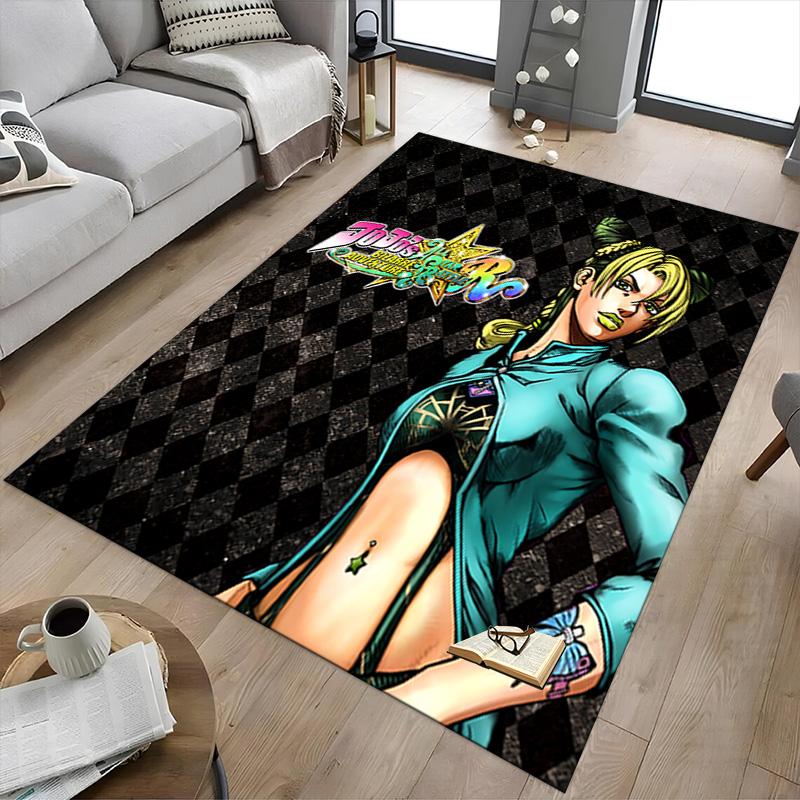 Street Fighter Chunli'S Style Carpet For Playroom Bedroom Living Room Sofa Home Decorkids Game Area Rug Nonslip Floor Mat