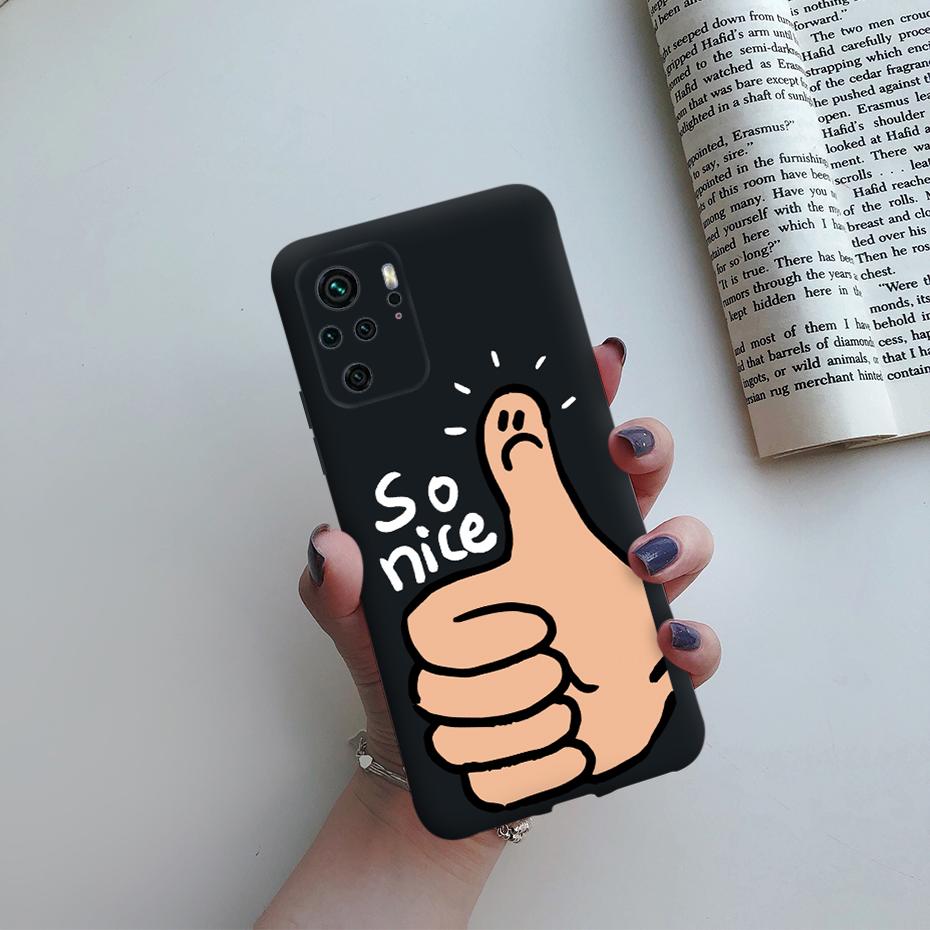 For Xiaomi Redmi Note 10 Phone Case TPU Soft Silicon Cute Pattern Back Cover for Xiomi Xiaomi Redmi Note 10 note10 Pro 10s Cases