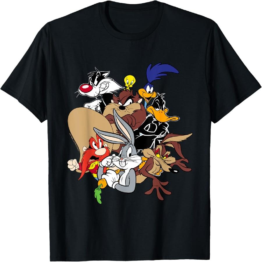 Футболка с главным составом персонажей Looney Tunes