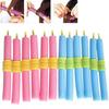 12Pcs Women Sponge Hair Curlers Roller Heatless DIY Salon Hairdressing Tool